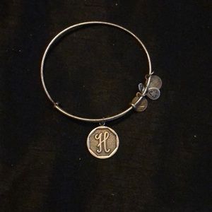 Alex and Ani bracelet, letter H